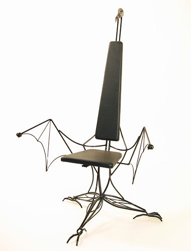 Metal Art - Bat Throne