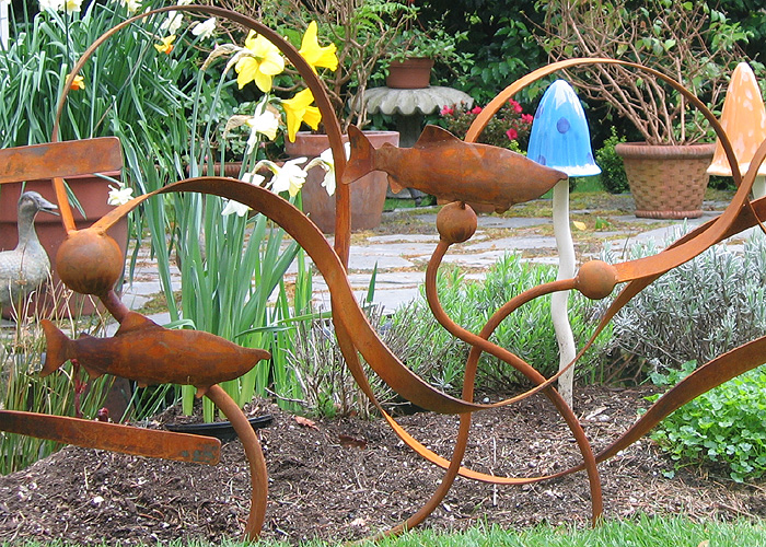 Metal Art - Garden Kelp